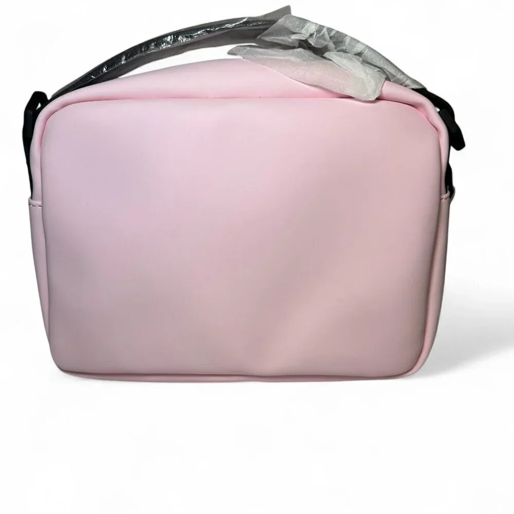 Rains Box Bag W3 Crossbody Bag, Candy Pink NWT